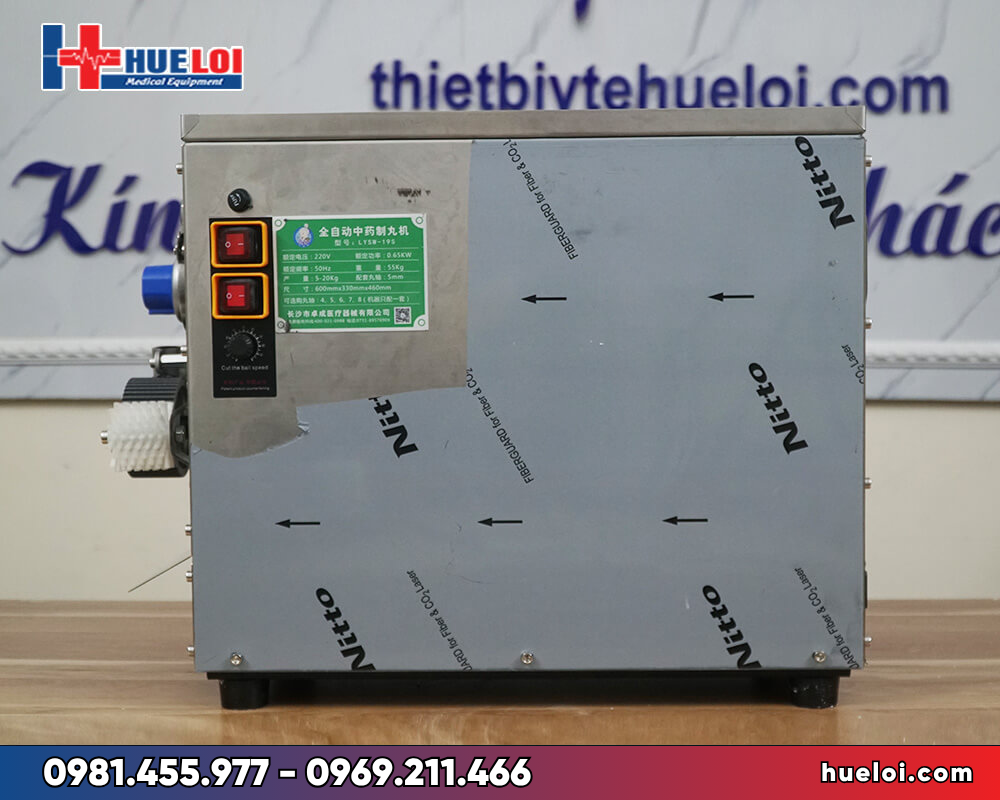 Máy chế tạo thuốc đông y LYSW-19S Pro – máy tạo viên hoàn tự động công suất lớn